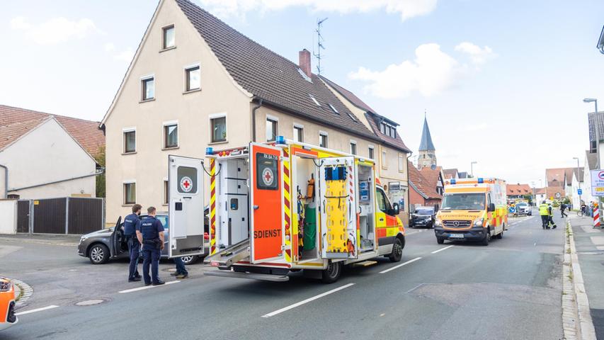Mercedes überrollt Kind bei Bamberg - lebensbedrohlich verletzt