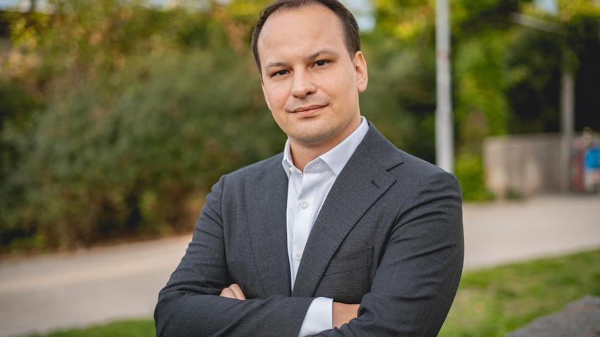 Der Landtagsabgeordnete Matthias Fischbach ist Spitzenkandidat der FDP Mittelfranken.