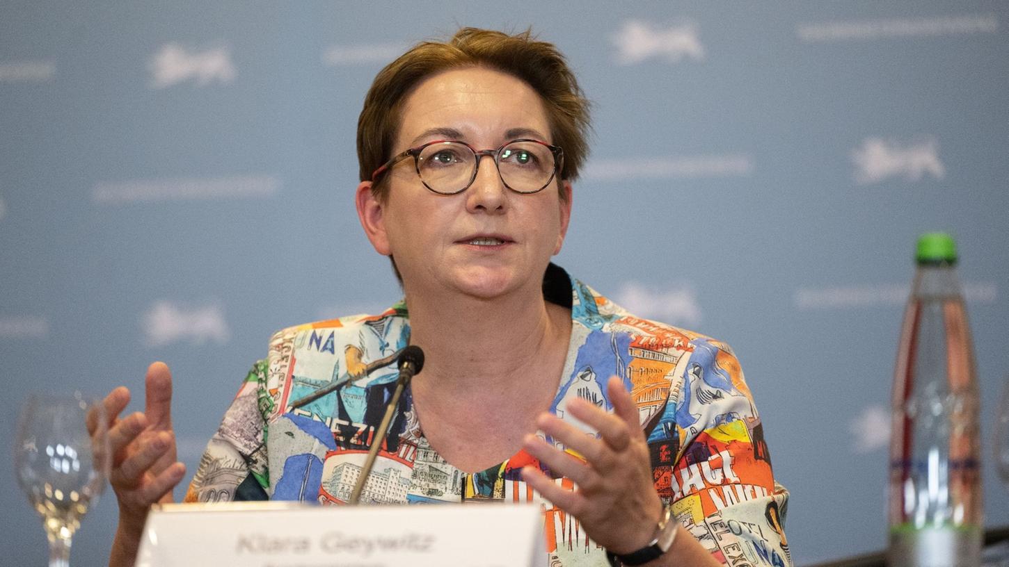 Bundesbauministerin Klara Geywitz (SPD). Bundesbauministerin Klara Geywitz (SPD).