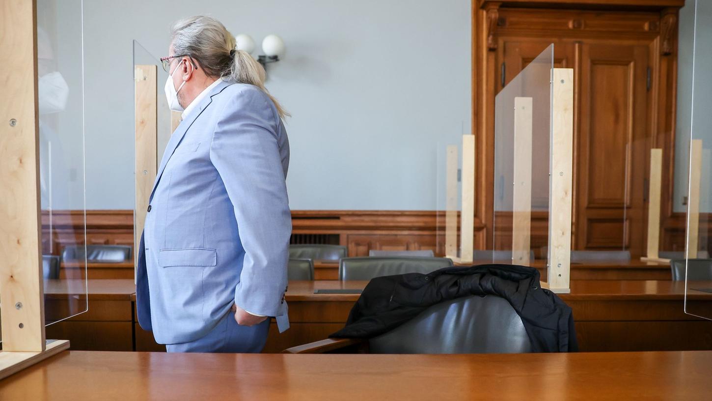 Udo Foht im Landgericht Leipzig. Udo Foht im Landgericht Leipzig.