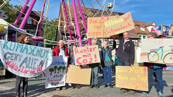 Viel Kirchweih, wenig Klimastreik in Schwabach