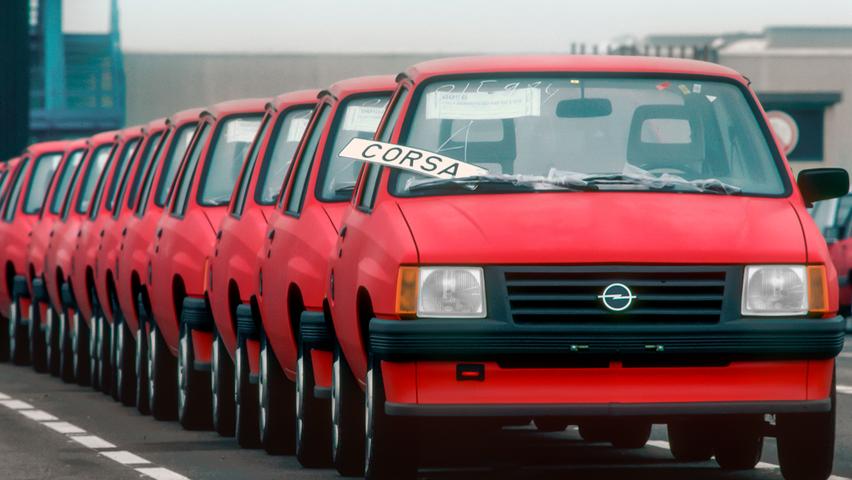 Immer mit der Zeit: 40 Jahre Opel Corsa - WELT