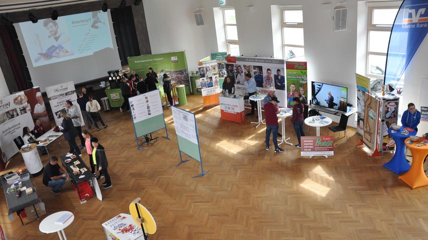Ausbildung in Merkendorf: Firmen präsentierten sich bei Berufstag Ausbildung in Merkendorf: Firmen präsentierten sich bei Berufstag