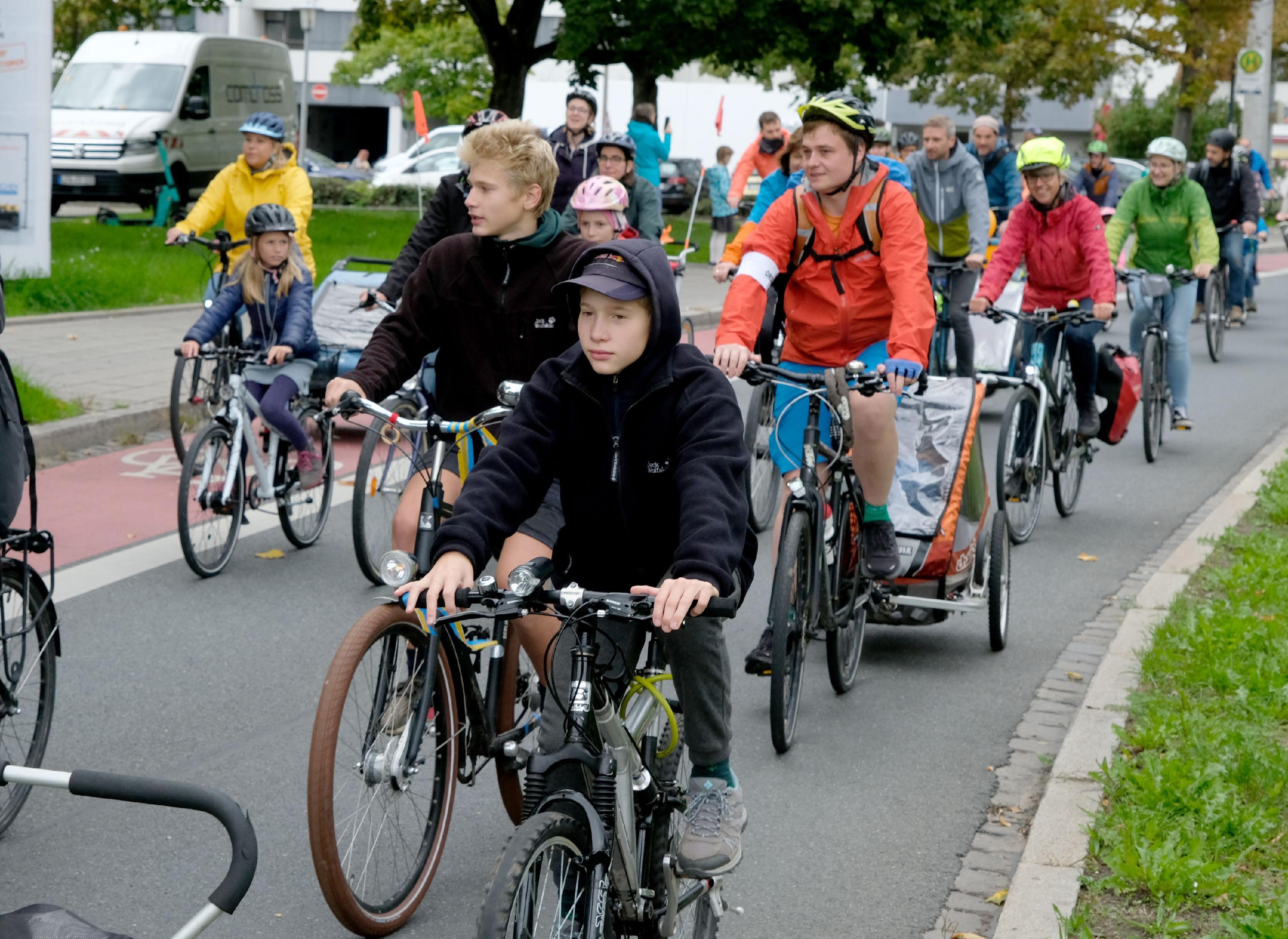 Die Strecke war sieben Kilometer lang.