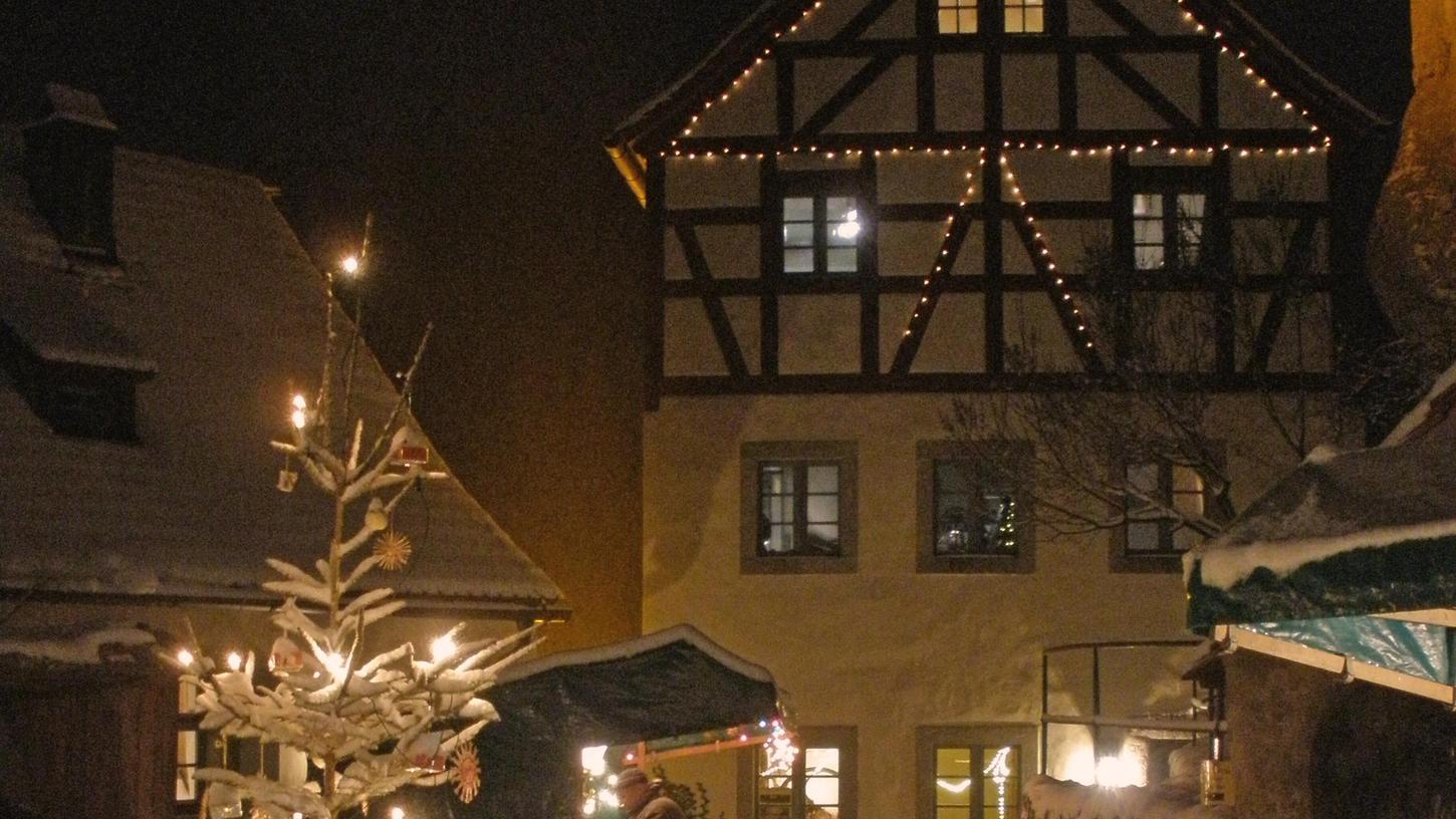 Der Weihnachtsmarkt im Tüchersfelder Fränkische-Schweiz-Museum kann auch nach der Corona-Zwangspause heuer nicht stattfinden. 
