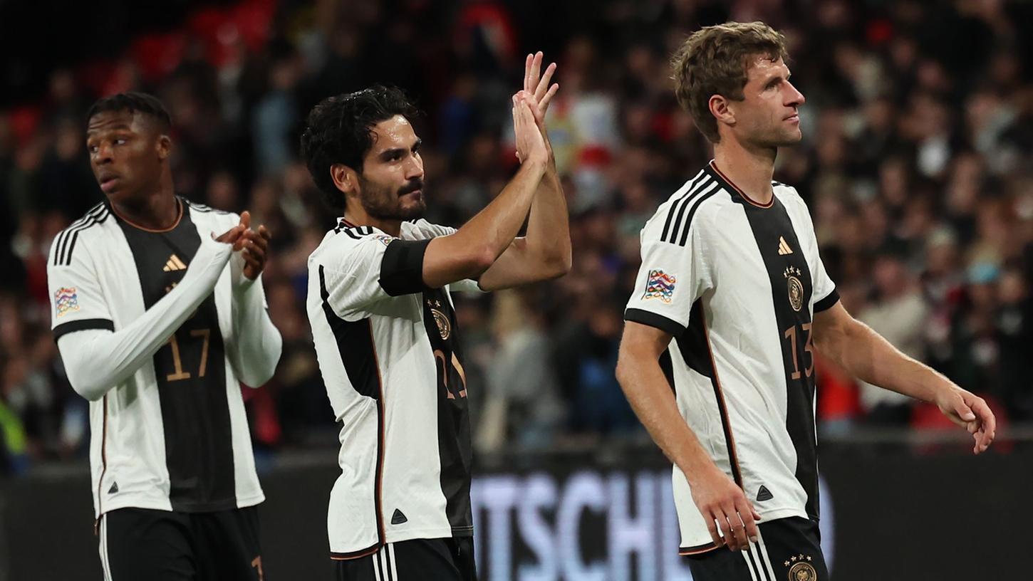 Die deutsche Nationalmannschaft verspielte in London eine 2:0-Führung.