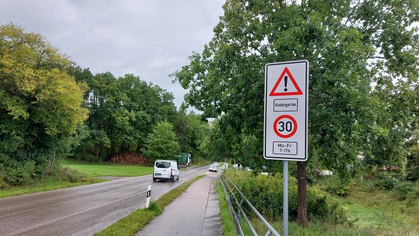 Viel zu schnell vor der neuen Kita: Hier "blitzt" es in Kammerstein am häufigsten Viel zu schnell vor der neuen Kita: Hier "blitzt" es in Kammerstein am häufigsten