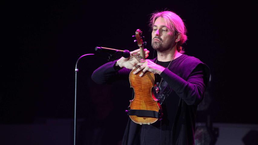 Der Stargeiger präsentierte neben Klassikern auch Songs seines letzten Albums "Alive - My Soundtrack", auf dem er Hits anderer Künstler sowie Musik aus Filmen und Videospielen für die Geige übernimmt.