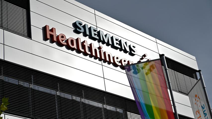 Die neue Zentrale von Siemens Healthineers in der Karlheinz-Kaske-Straße in Erlangen.