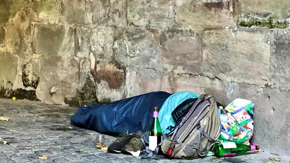 Obdachlos in Nürnberg: Klirrende Kälte macht die Not vieler Menschen sichtbar