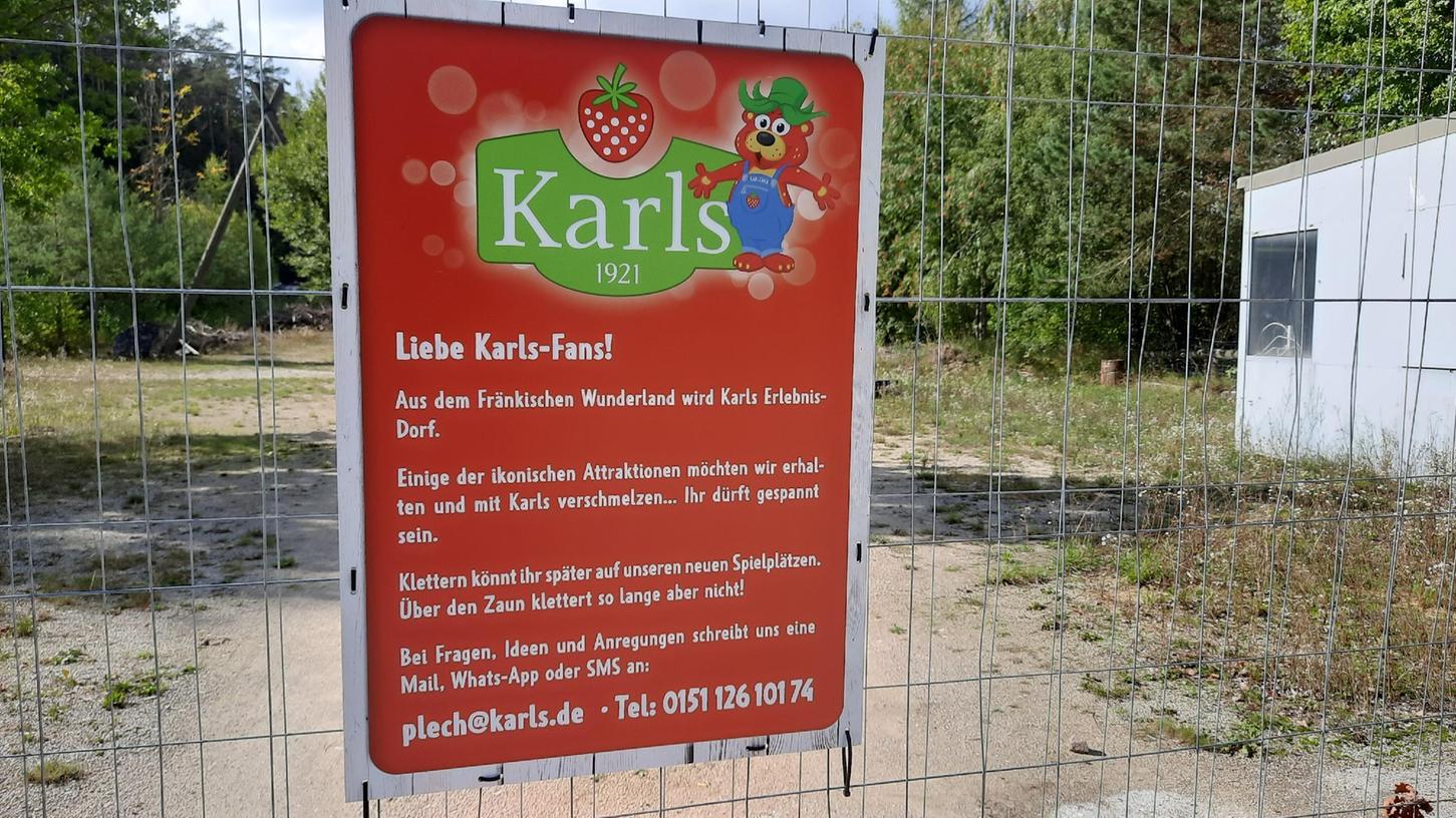 Aus dem Plecher Wunderland wird Karls Erlebnisdorf.
