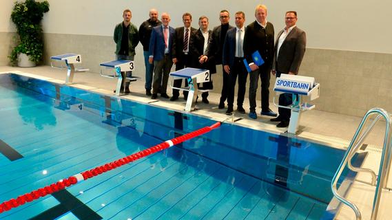 Hubboden und Sprudelbecken: Saniertes Hallenbad in Georgensgmünd eingeweiht