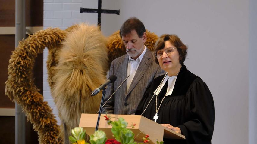 Regionalbischöfin Elisabeth Hann von Weyhern hielt die Festpredigt.