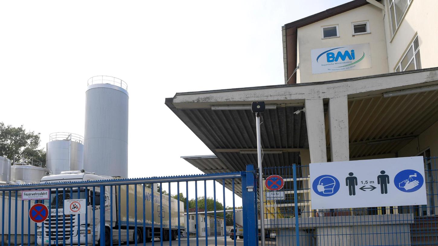 Im April 2023 ist Schluss: Die Bayerische Milchindustrie EG hat das Aus für das Werk Ebermannstadt beschlossen.