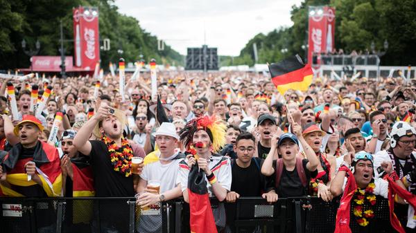 WM 2018 - Public Viewing - Fanmeile Berlin