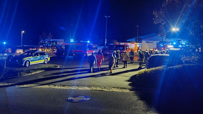 Brand in Asylbewerber-Unterkunft im Landkreis Ansbach - 50 Personen evakuiert