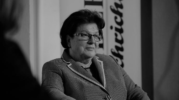 Barbara Stamm bei einem NN-Talk im Jahr 2019 im Nürnberger Orpheum. Die ehemalige Landtagspräsidentin ist am Mittwoch nach längerer Krankheit im Alter von 77 Jahren gestorben.