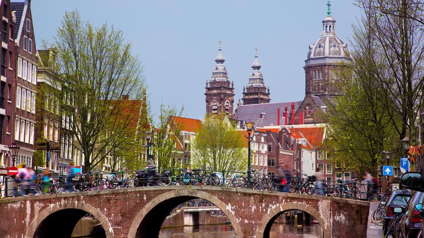 Amsterdam ist eines der teuersten Ziele, die man in Europa ansteuern kann.