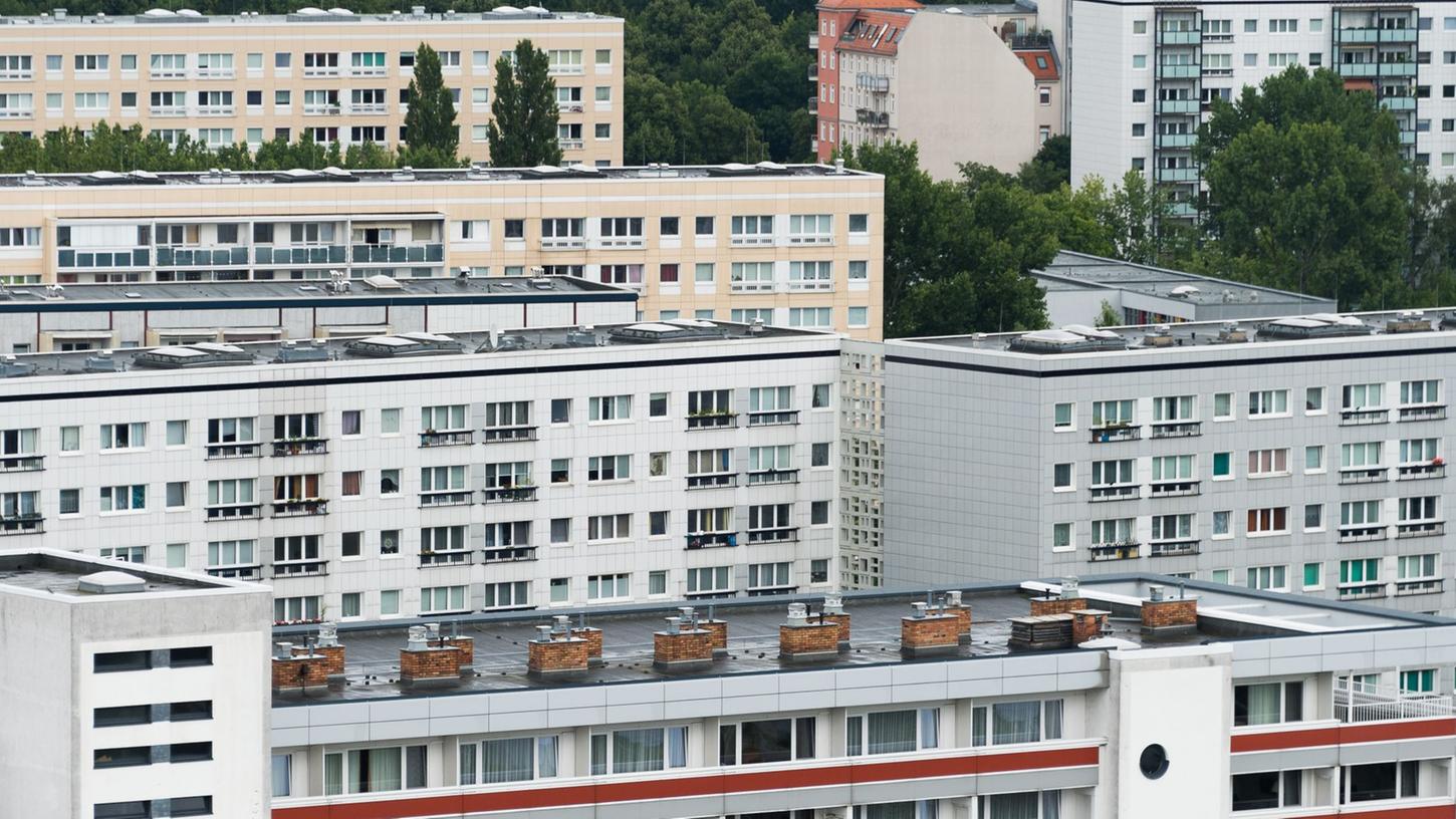 Wohnblöcke in Berlin. Wohnblöcke in Berlin.