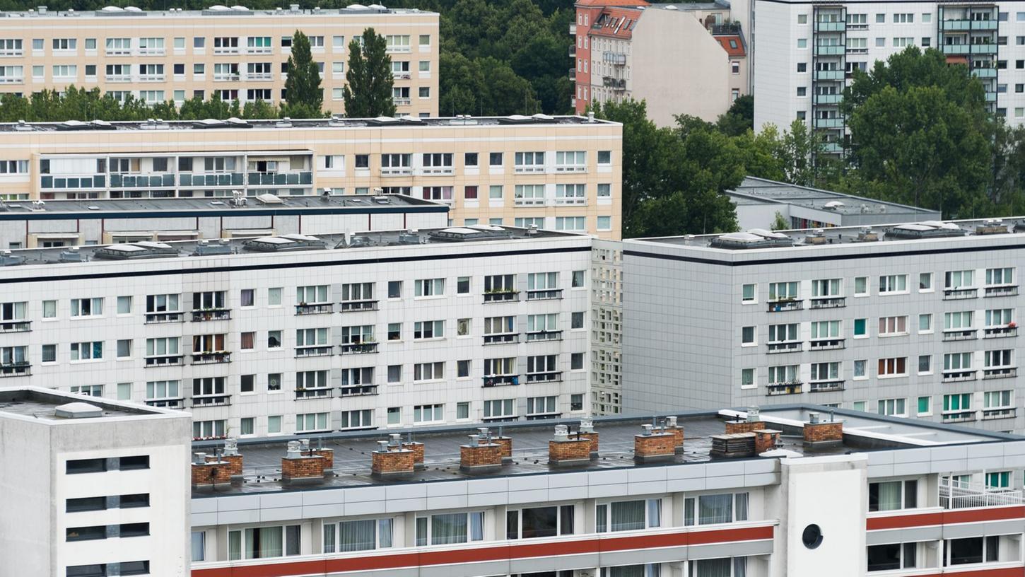 Wohnblöcke in Berlin.