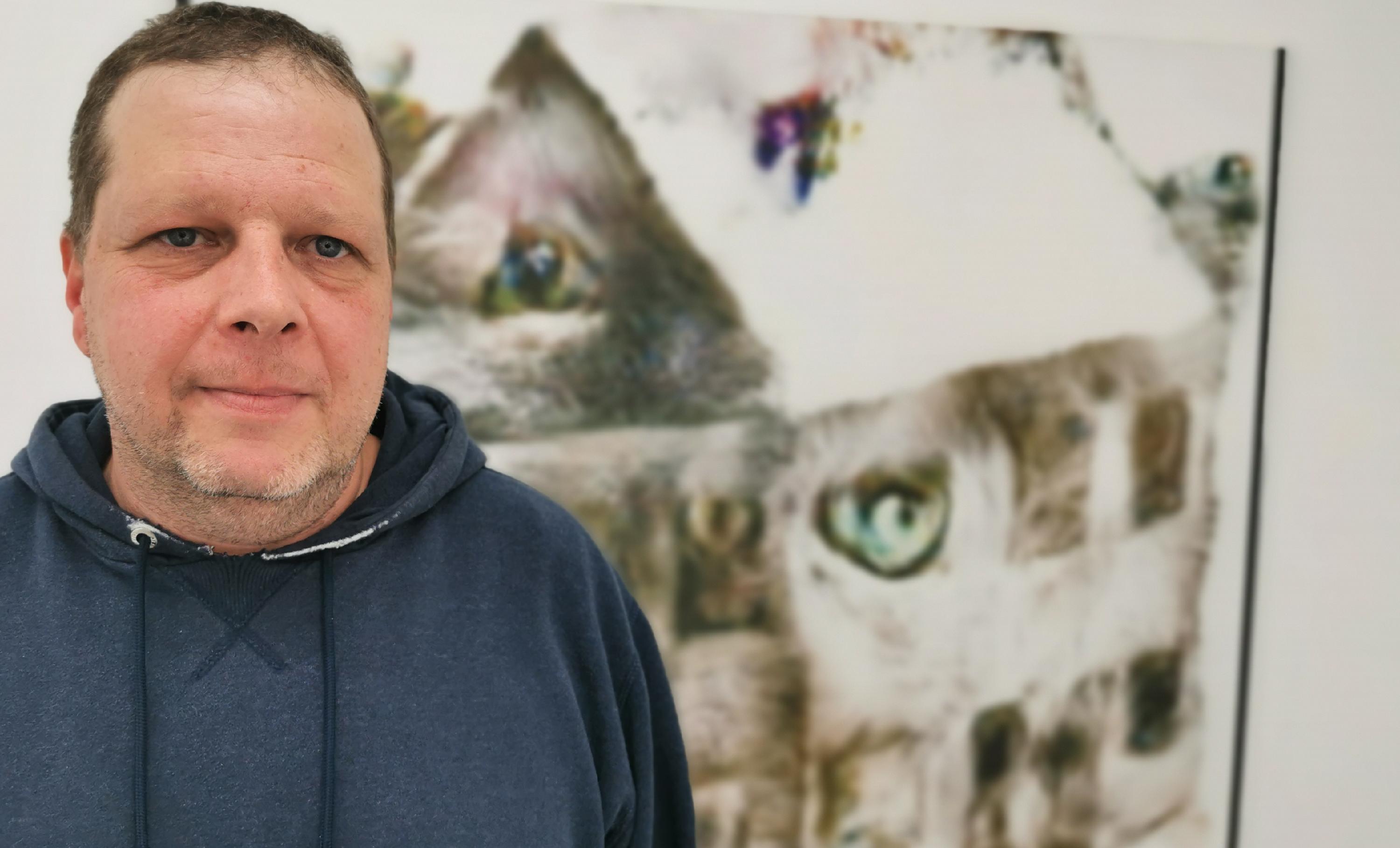 Nürnberger Art Weekend mit Michael Franz: Katzenaugen nach digitaler Dusche Nürnberger Art Weekend mit Michael Franz: Katzenaugen nach digitaler Dusche