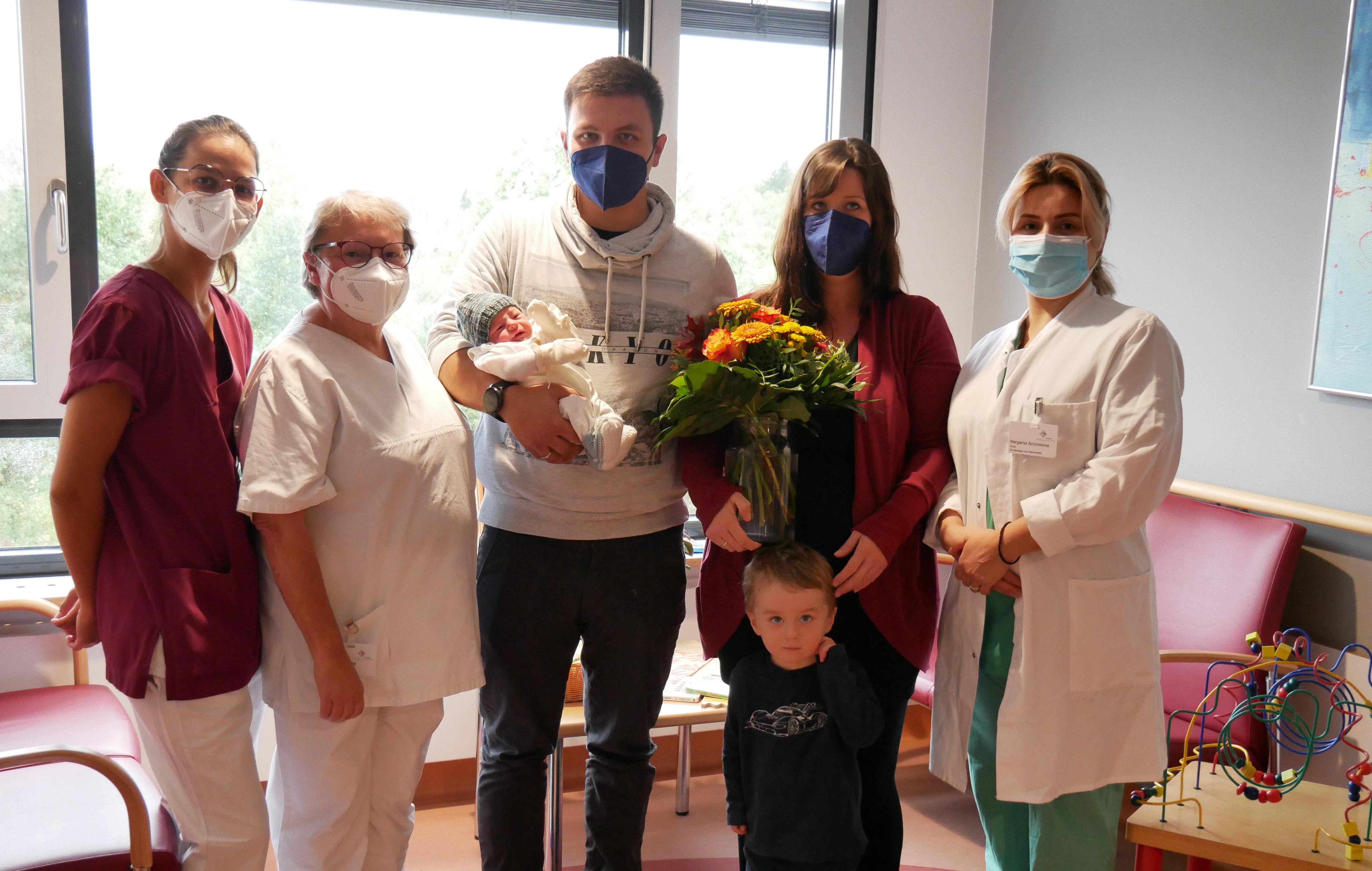 500. Baby am Laufer Krankenhaus dieses Jahr geboren