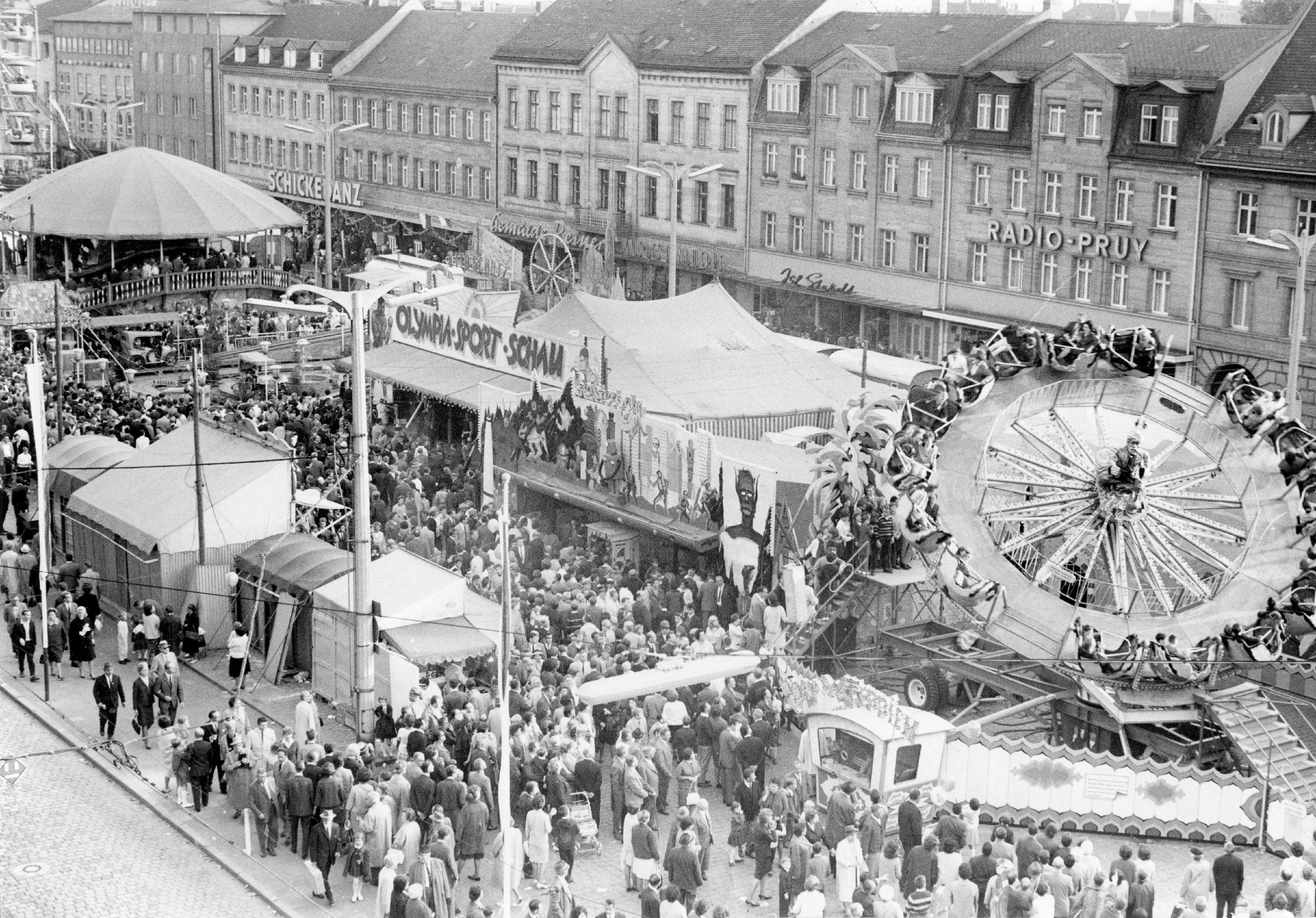 So sah die Fürther Kirchweih früher aus: Wir blicken ins Fotoarchiv
