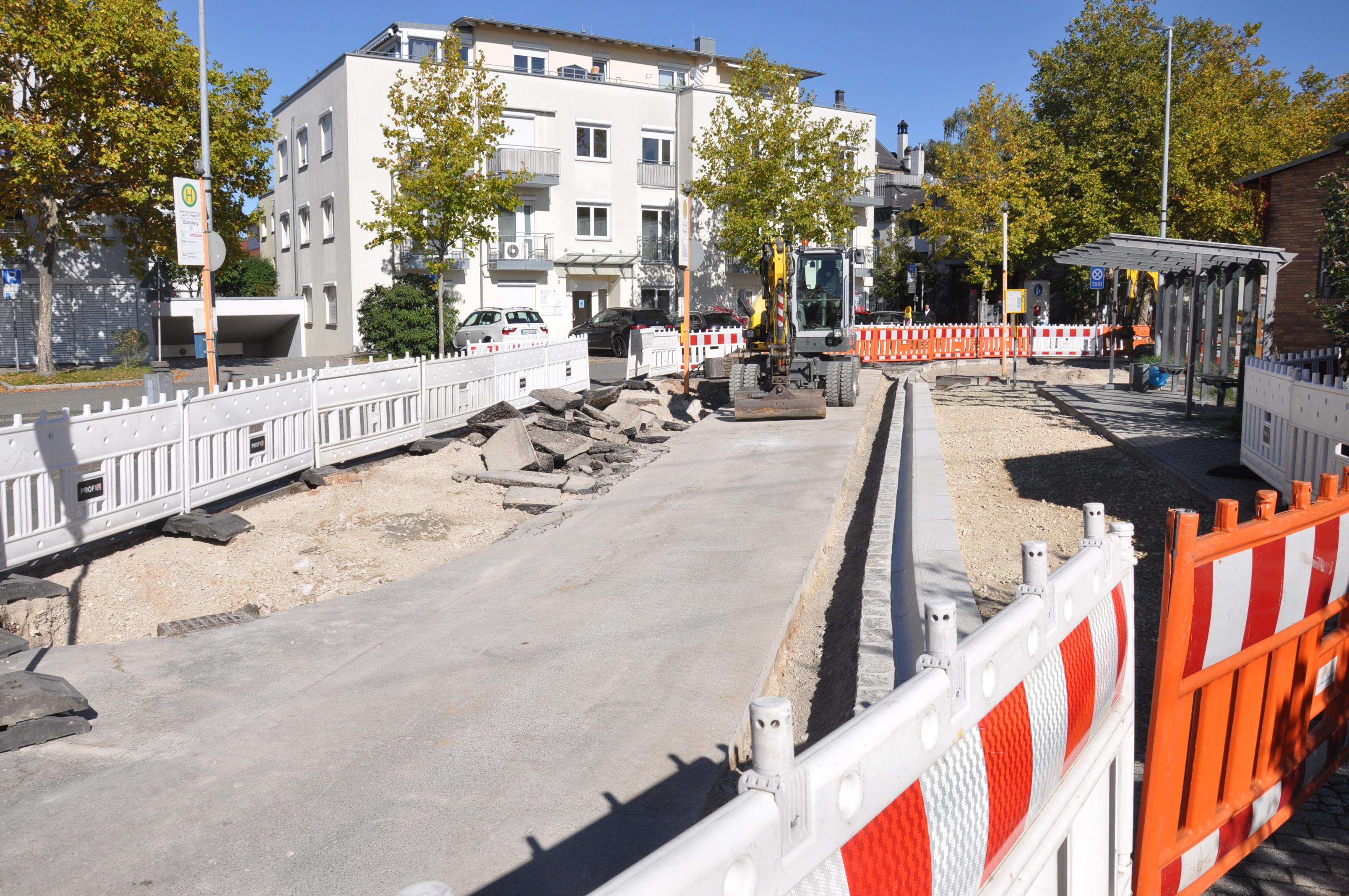 Bushaltesteige Am Laufer S-Bahnhof Bald Barrierefrei