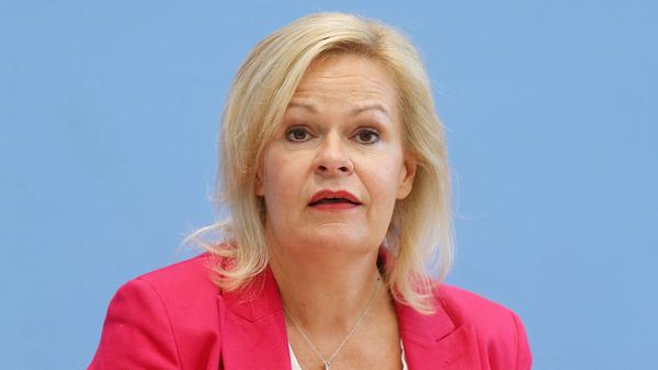 Bundesinnenministerin Faeser
