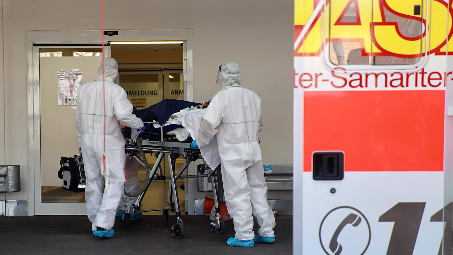 Notlage in den Münchener Klinik. Nach der Wiesn nehmen die Infektionszahlen in München zu. Die Krankenhäuser sind überlastet. (Symbolbild)