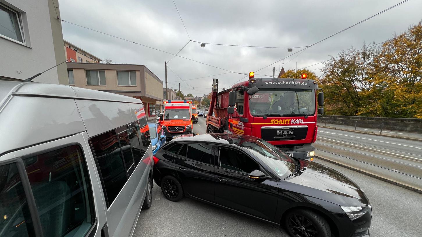 Im Berufsverkehr kam es am Mittwochmorgen am Spittlertorgraben zu einem Unfall. 