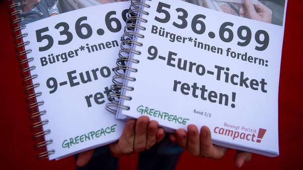 Verkehrsministerkonferenz - Protestaktion