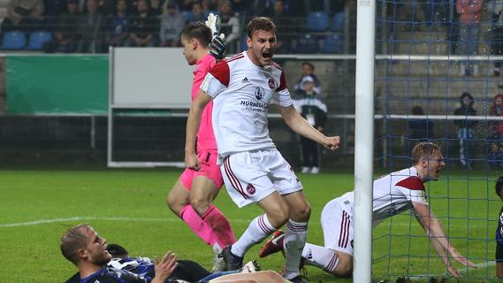 Eigentor erzwungen, verdient gewonnen: FCN schlägt Mannheim mit 1:0