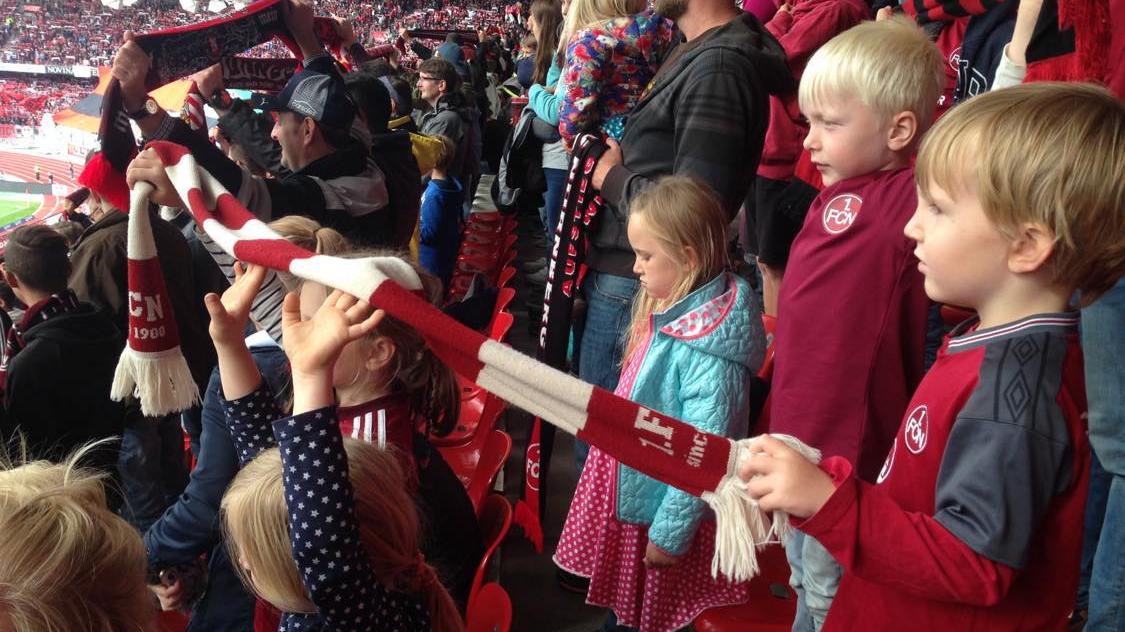 Erlebnis Max-Morlock-Stadion: Der 1. FC Nürnberg eröffnet am Samstag seinen zweiten Familienblock. Erlebnis Max-Morlock-Stadion: Der 1. FC Nürnberg eröffnet am Samstag seinen zweiten Familienblock.