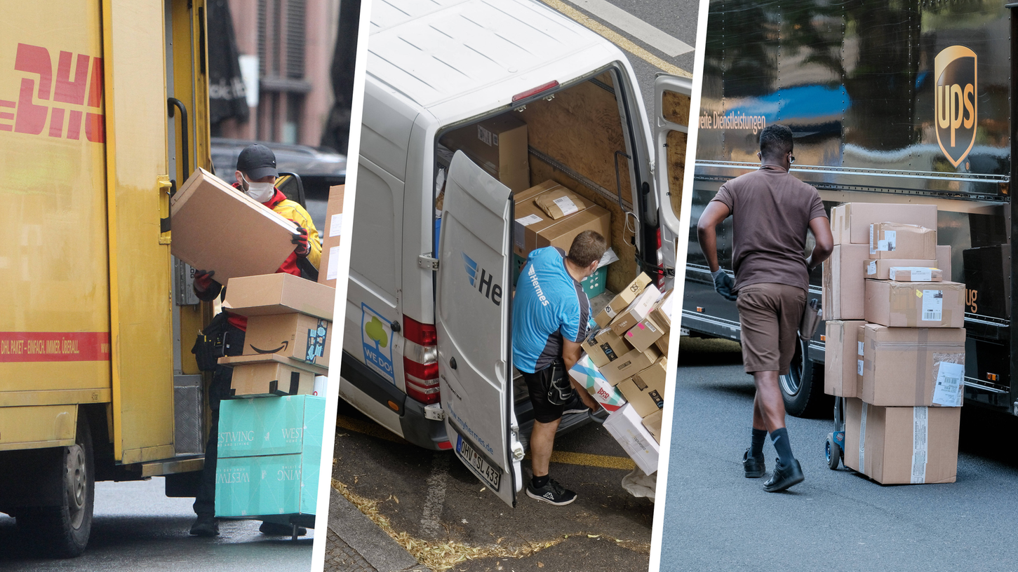 Das Warentest-Team untersuchte fünf Paket­dienste, die Sendungen von und an Privatpersonen trans­portieren.