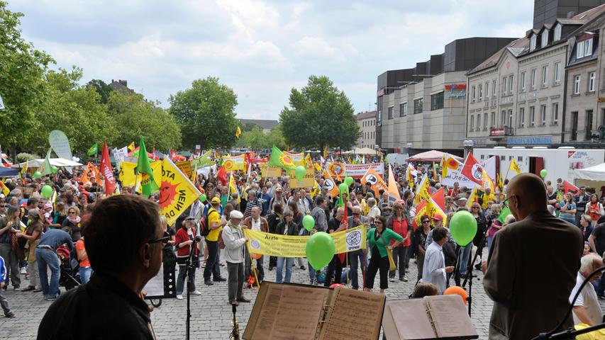 Atomkraft, nein danke: Proteste in Fürth