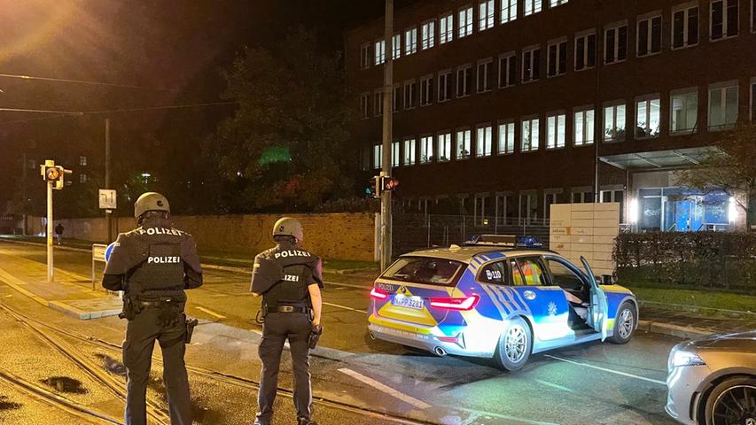 Tödliche Schießerei in Nürnberg: Großeinsatz nachts in der Südstadt