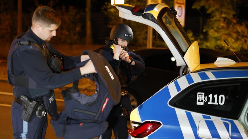 Tödliche Schießerei in Nürnberg: Großeinsatz nachts in der Südstadt