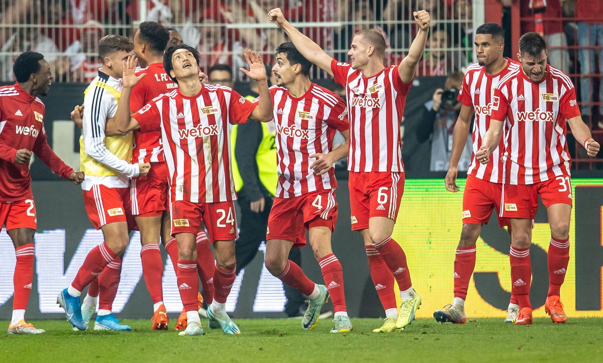 Union bezwingt Gladbach EuropaLeagueShowdown wartet