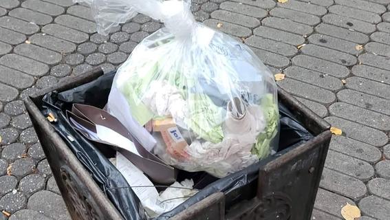 Warum privater Hausmüll in Nürnbergs öffentlichen Abfalleimern ein Problem ist
