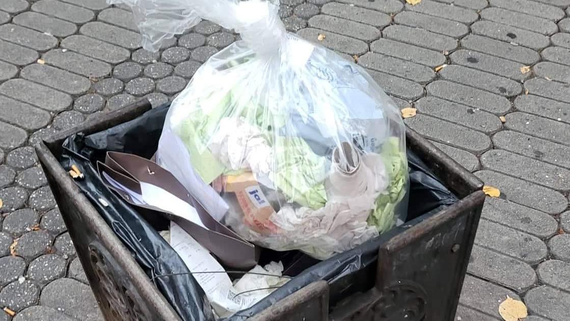 Immer mehr Menschen werfen ihren privaten Hausmüll in öffentliche Abfalleimer. Auch Betreiber von Imbissständen oder Markthändler nutzen diese zur Entsorgung ihres Abfalls. Immer mehr Menschen werfen ihren privaten Hausmüll in öffentliche Abfalleimer. Auch Betreiber von Imbissständen oder Markthändler nutzen diese zur Entsorgung ihres Abfalls.