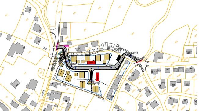 So sieht der Plan des Baugebiets "Haid" in Aspertshofen in der Übersicht für die Erschließung aus. So sieht der Plan des Baugebiets "Haid" in Aspertshofen in der Übersicht für die Erschließung aus.