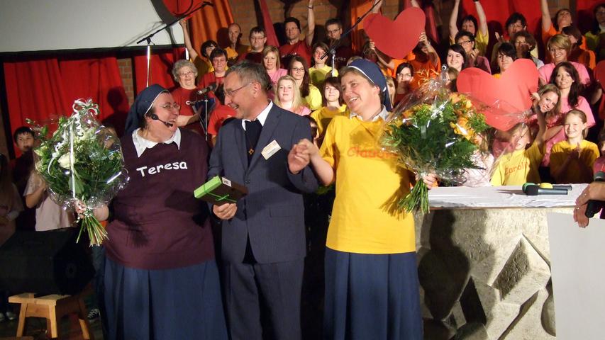 Schwester Teresa schenkt Pegnitz zum Abschied Festival