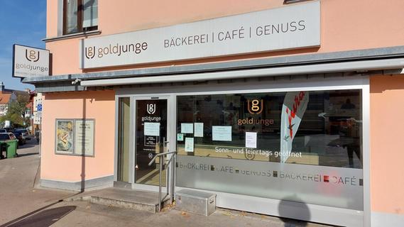 Hiobsbotschaft für Bäckerei Goldjunge: In Schwabach bleiben mehrere Filialen dauerhaft geschlossen