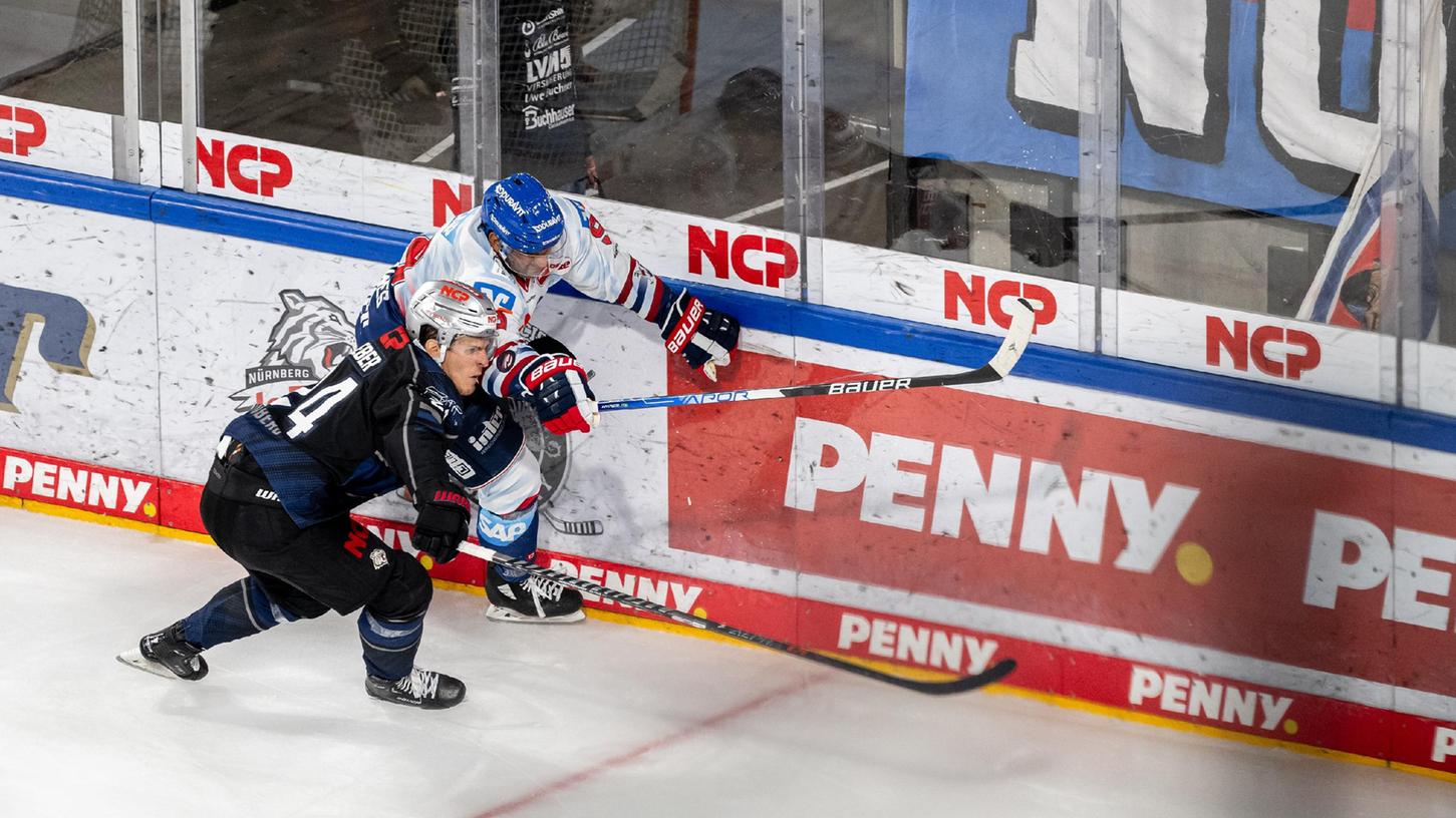 Werbung: Gegen Mannheim zeigten Marcus Weber und die Ice Tigers eine tadellose Leistung, am Wochenende können sie die Fans zweimal zu hause begeistern.