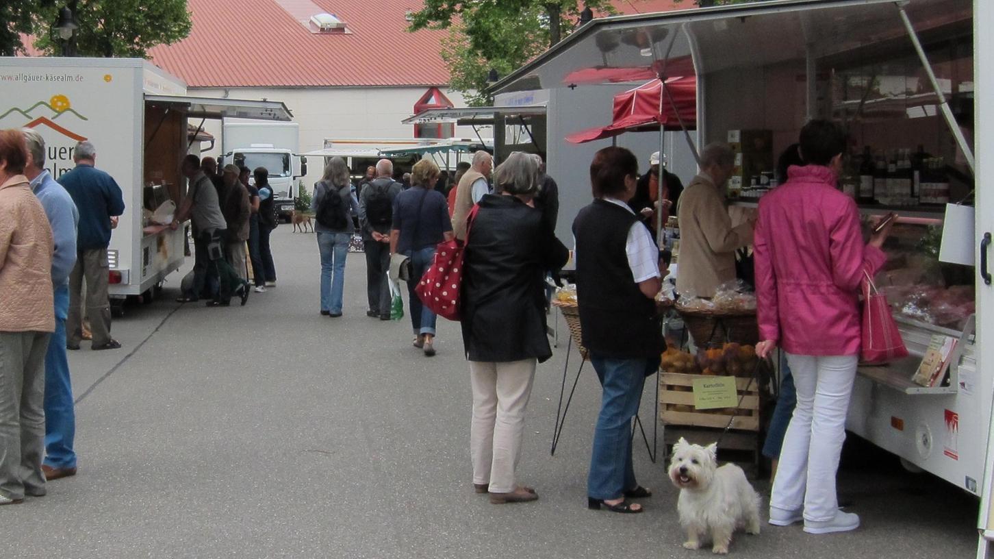 Der Treuchtlinger Wochenmarkt wird verlegt - nun fangen die dazu notwendigen Baumaßnahmen an. 