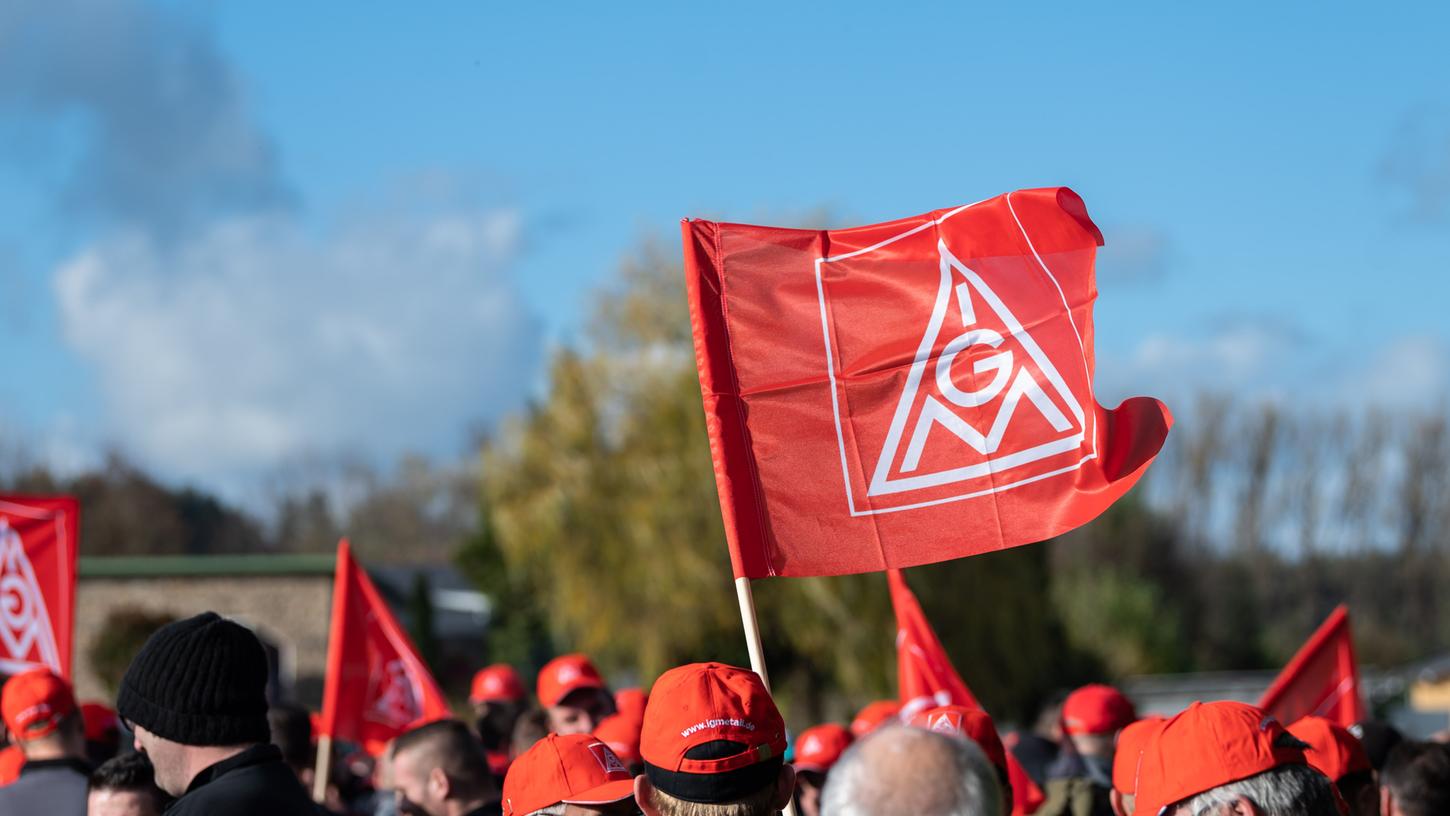 Die IG Metall ruft auch wieder heute zu Warnstreiks auf. Alle Nürnberger Betriebe sind davon betroffen. 