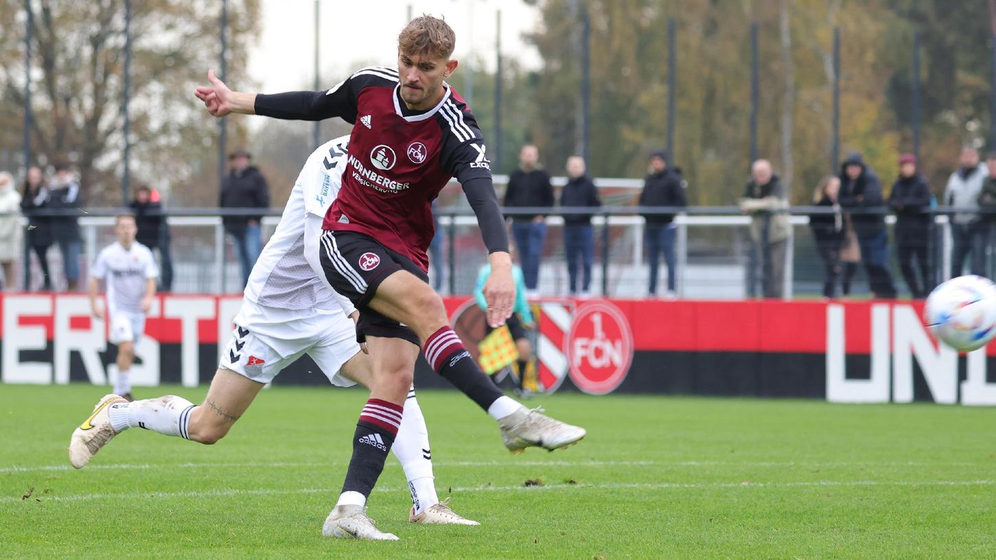 13. Tor im 19. Spiel: Leonardo Vonic traf auch gegen Aubstadt.