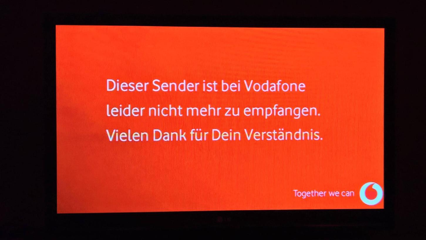 Die Störung ist behoben, meldet Vodafone.