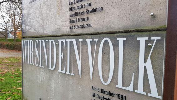 Wo im Raum Neumarkt heute Teile der Berliner Mauer stehen